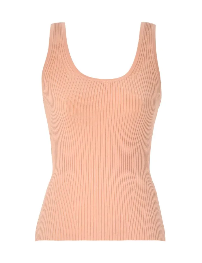 Zimmermann Knitwear Scoop Neck Tank Nude Pink 8211 Women
