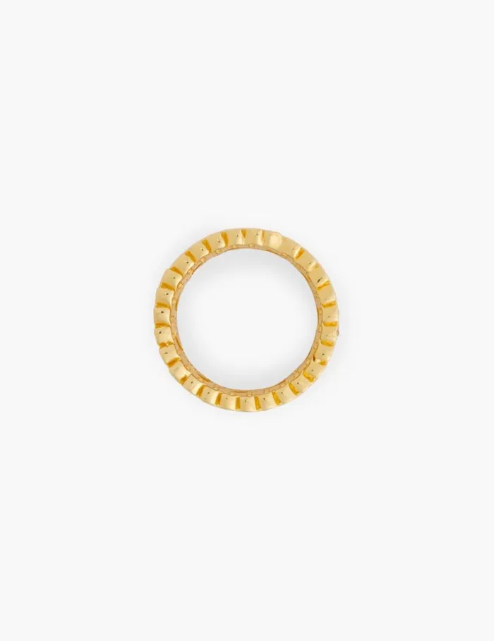 Zimmermann Rings Zimmermann Laurel Band Ring Gold 8211 Women