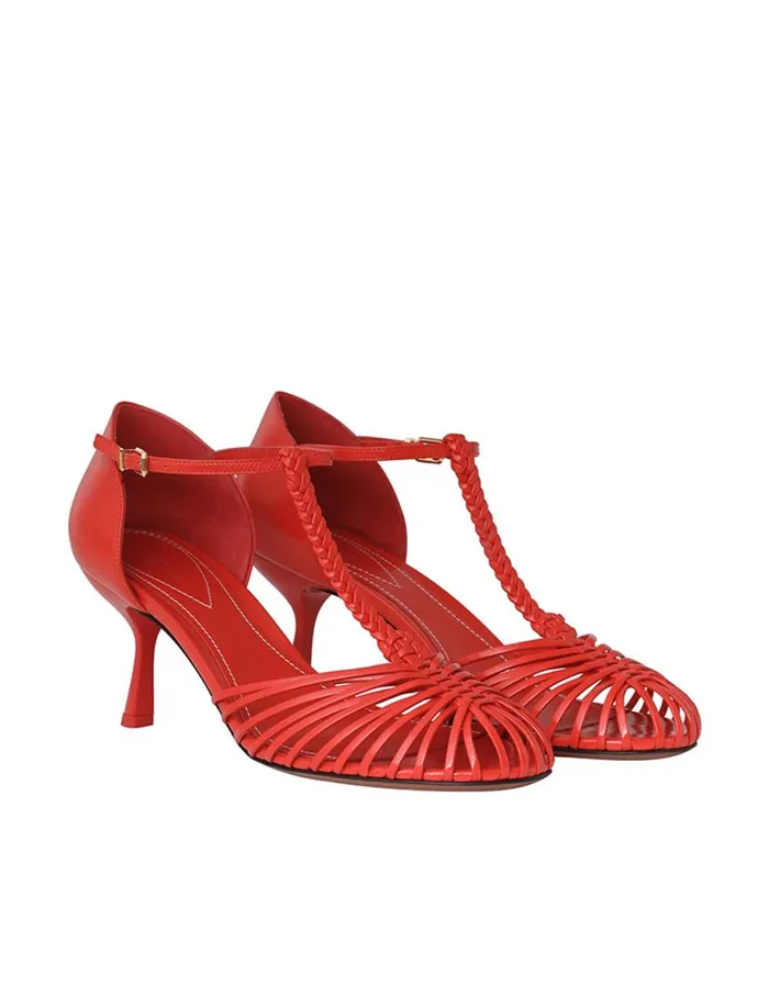 Zimmermann Sandals Zimmermann Celesta Pump 65 Tomato 8211 Women