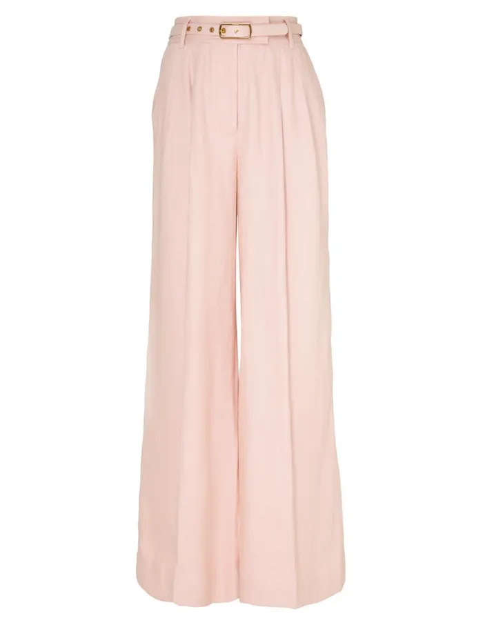 Zimmermann Shorts and Pants Matchmaker Wide Leg Pant Blush 8211 Women