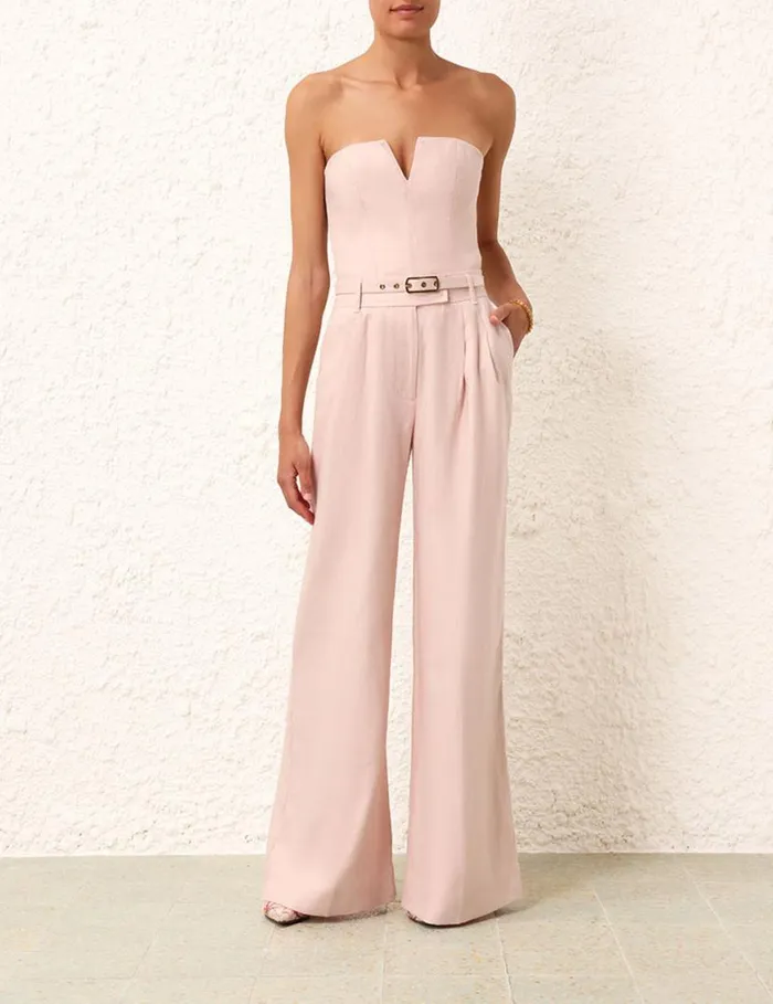 Zimmermann Shorts and Pants Matchmaker Wide Leg Pant Blush 8211 Women