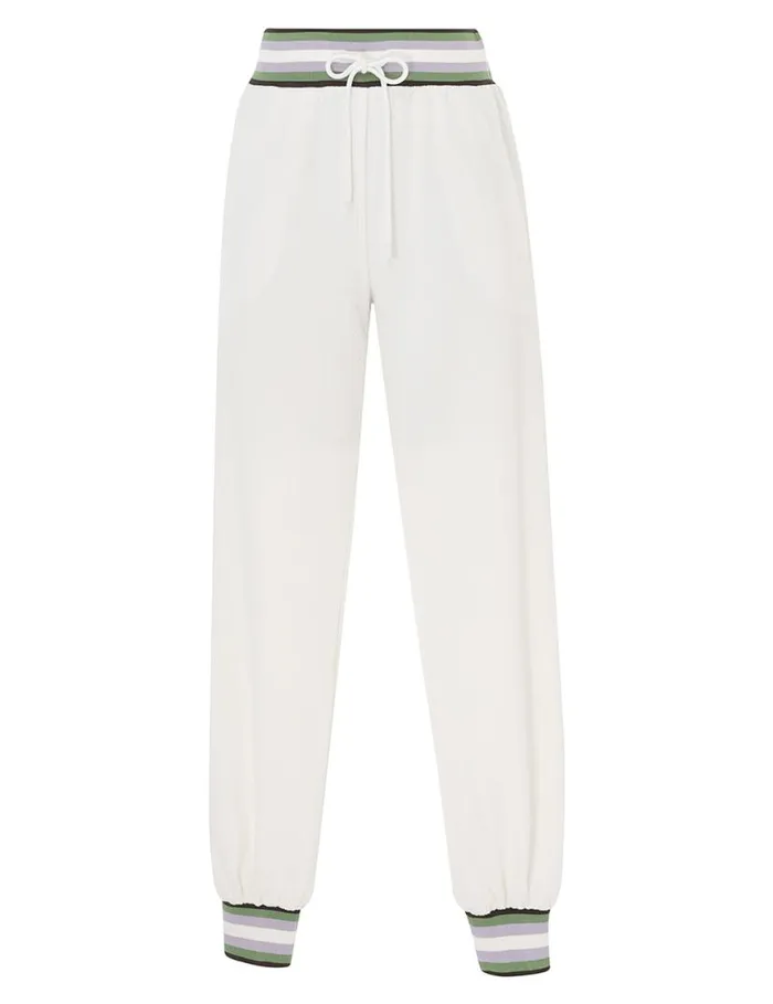 Zimmermann Shorts and Pants Natura Textured Track Pant Ivory 8211 Women