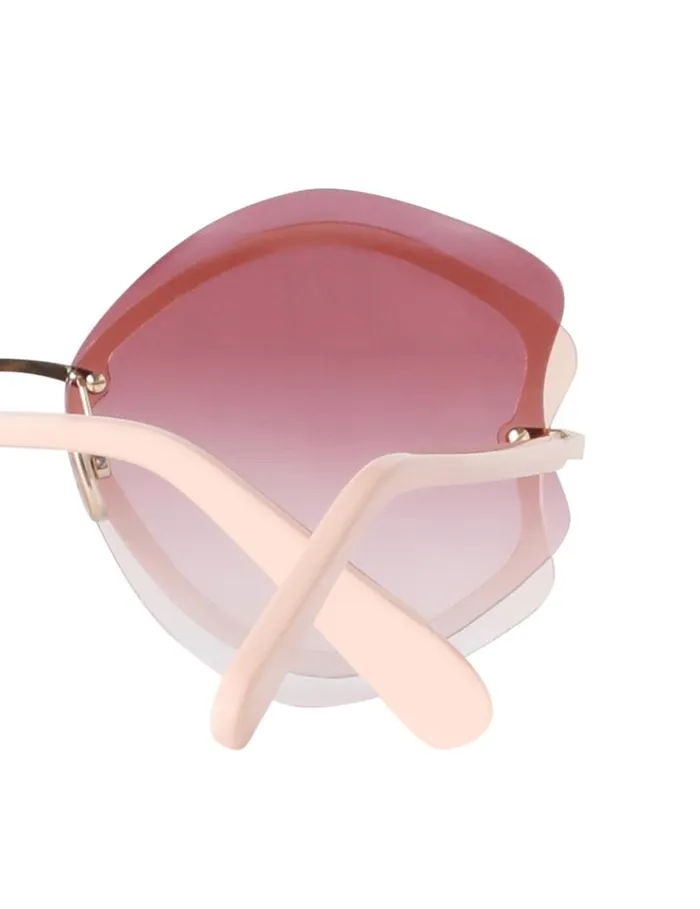 Zimmermann Sunglasses Zimmermann Gleam Oversize Rose 8211 Women