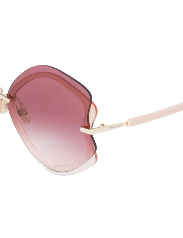 Zimmermann Sunglasses Zimmermann Gleam Oversize Rose 8211 Women