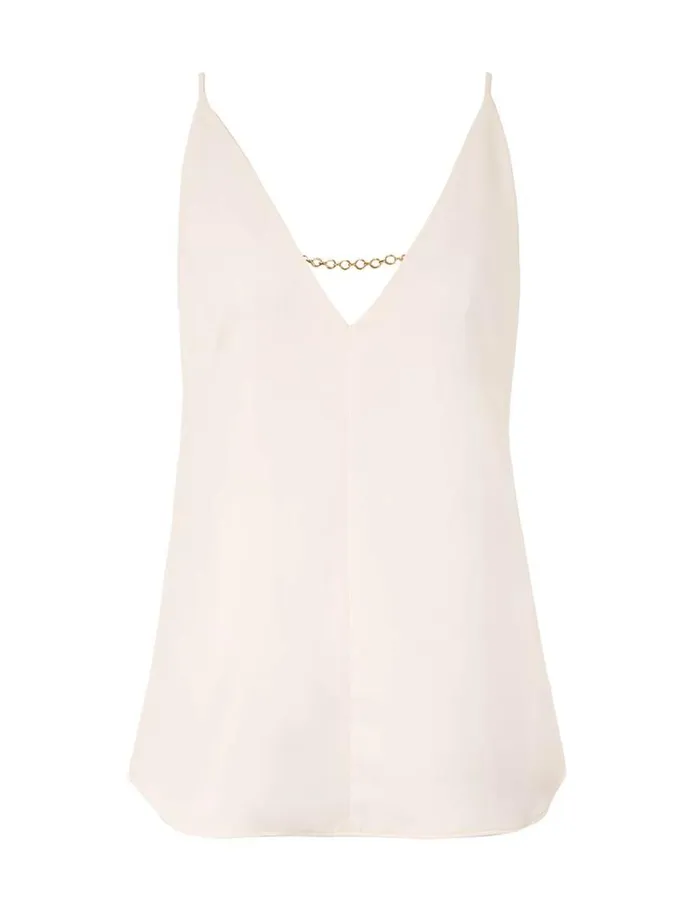 Zimmermann Tops Chain Tank Cream 8211 Women
